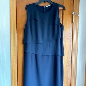 NWT Navy Tahari Size 14 Cocktail Dress